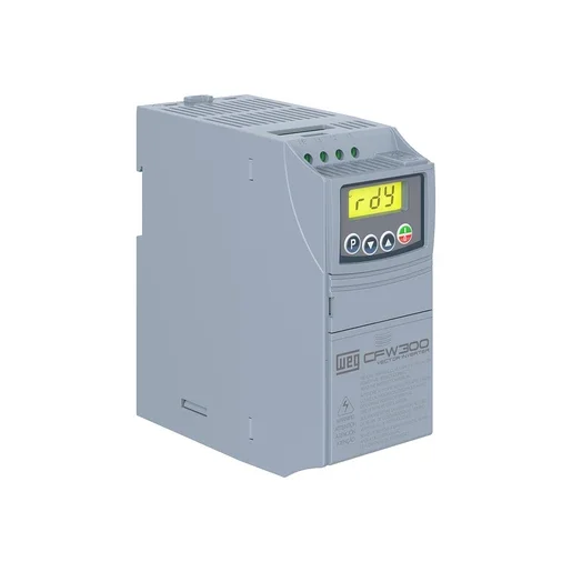 INVERSOR DE FREQUÊNCIA TRIFÁSICO 1.3KW 7,3A 200/240V 50/60HZ CFW300A07P3T2NB20 13059938