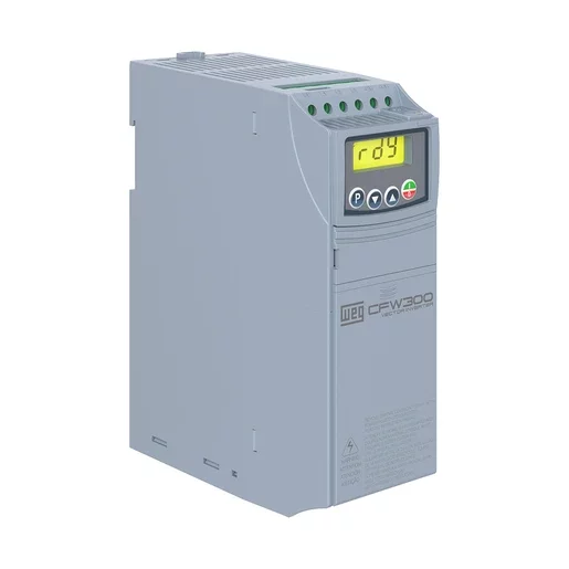 INVERSOR DE FREQUÊNCIA MONOFÁSICO/TRIFÁSICO 1.8KW 10A 200/240V 50/60HZ CFW300B10P0B2DB20 13059419