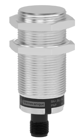 SENSOR PROXIMIDADE CAPACITIVO M30 24VCC 1NA+1NF 10MM TELEMECANIQUE XT530B1PCM12